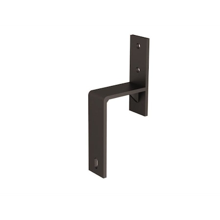 Orca Hardware Flat Track Bypass Bracket, OB Oil-Rubbed Bronze Finish FTST-BYPASS-OB